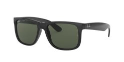 Ray-Ban Justin RB4165 - Gafas de sol Unisex, Negro (Green Classic 601/71), 55 mm